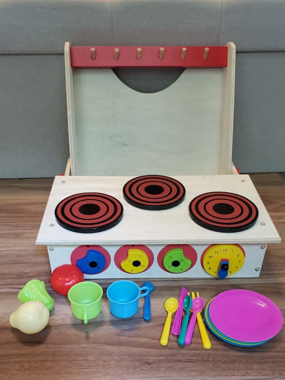 Alex Toys Wooden Cook Top Pretend Play